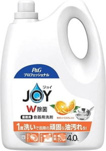 【大容量】ジョイ W除菌 食器用洗剤 贅沢シトラスオレンジ 業務用 詰め替え 4L