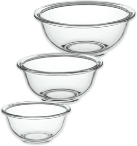 iwaki 耐熱ガラス製 ボウル 3個セット